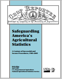 Figure 1: Safeguarding America’s Agricultural Statistics: A century of Successful and Secure Procedures